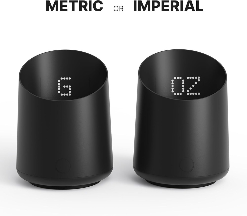Subscale Digital Dosing Cup with LED Display – Sleek & Precise Coffee
