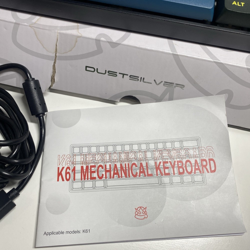 K61 Game Keyboard, Dark Green/blue