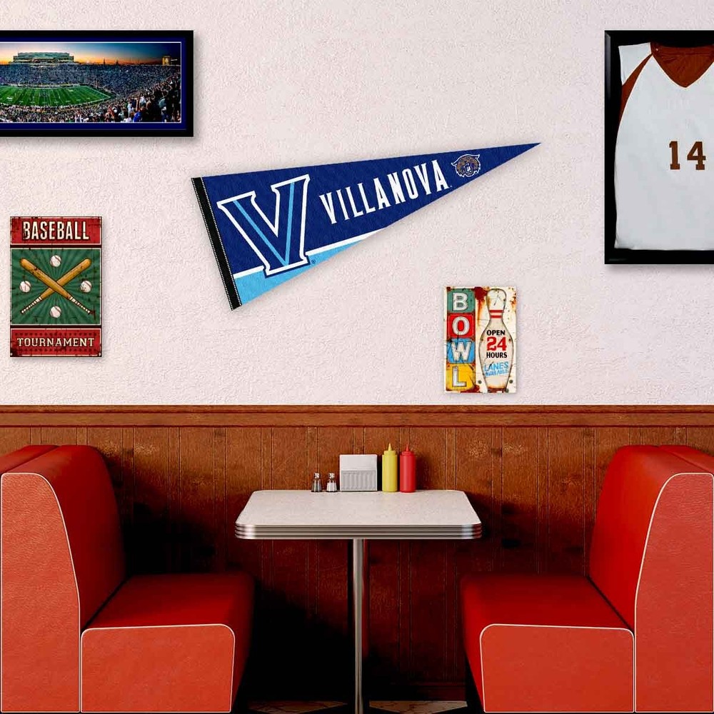 Villanova 12x30 Felt Pennant