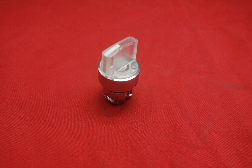 22MM White Transparent Select SWITCH HEAD 2 Postion Maintain  FITS ZB4BK1213