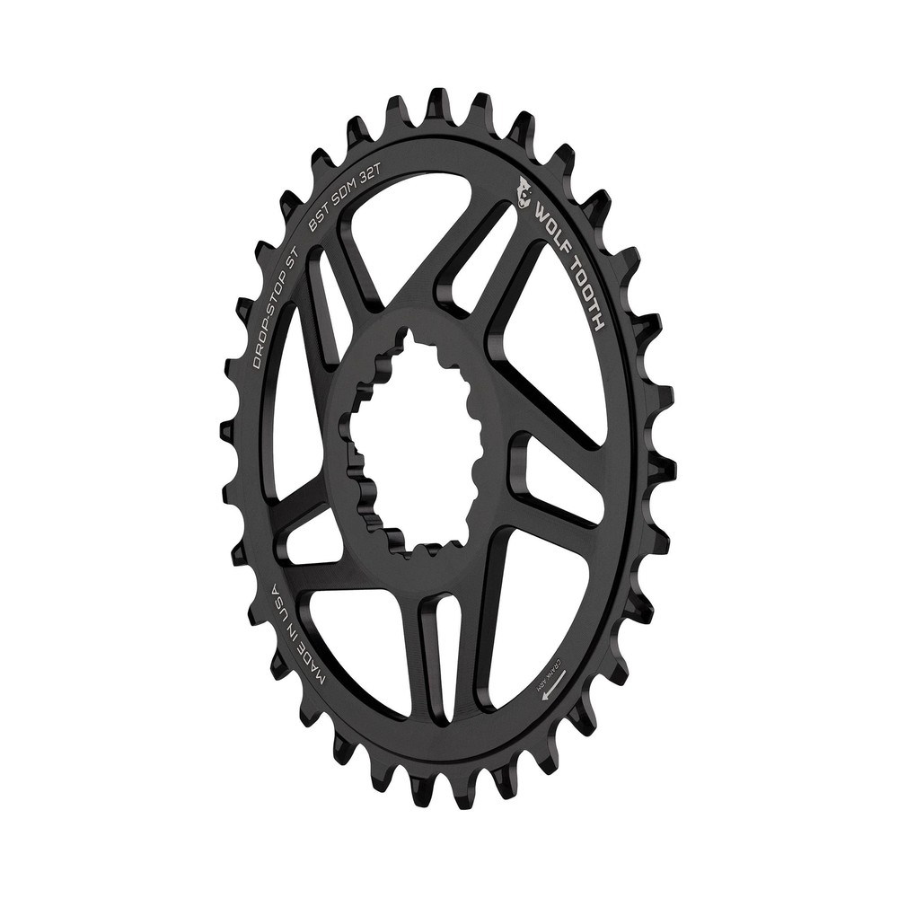Wolf Tooth Components Drop Stop St Sram Direct Mount Chainring - Boost 32t