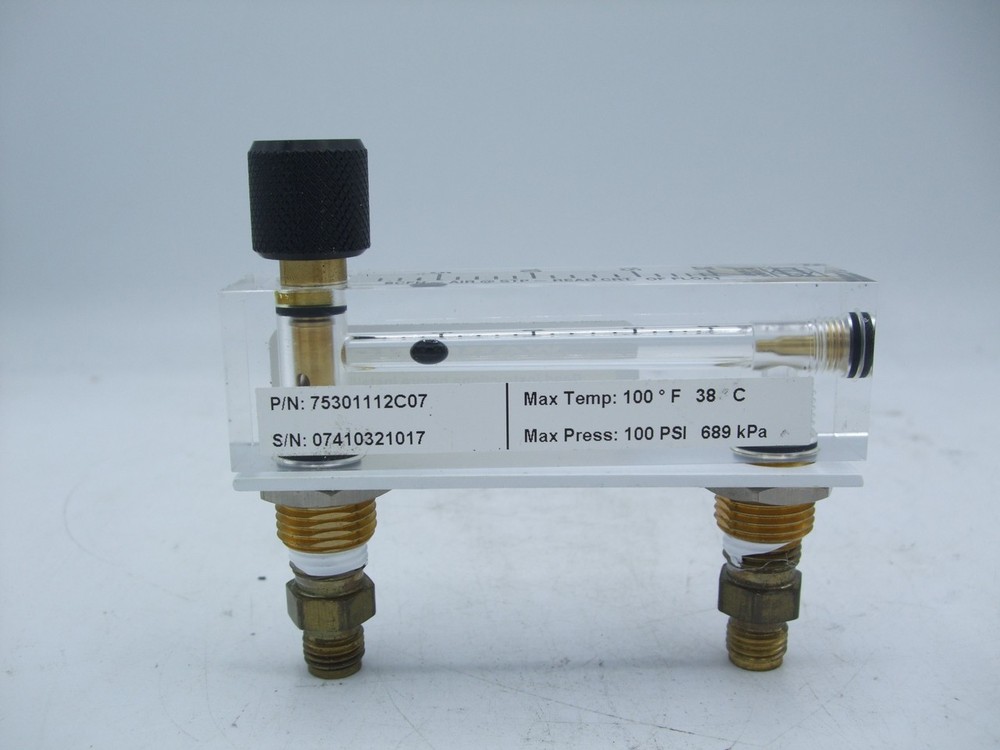 KING INSTRUMENT COMPANY 75301112C07 FLOW METER