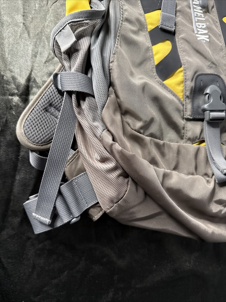 CAMELBAK Alpine Explorer Backpack, Fits 100oz Bladder - Yellow/ Gray