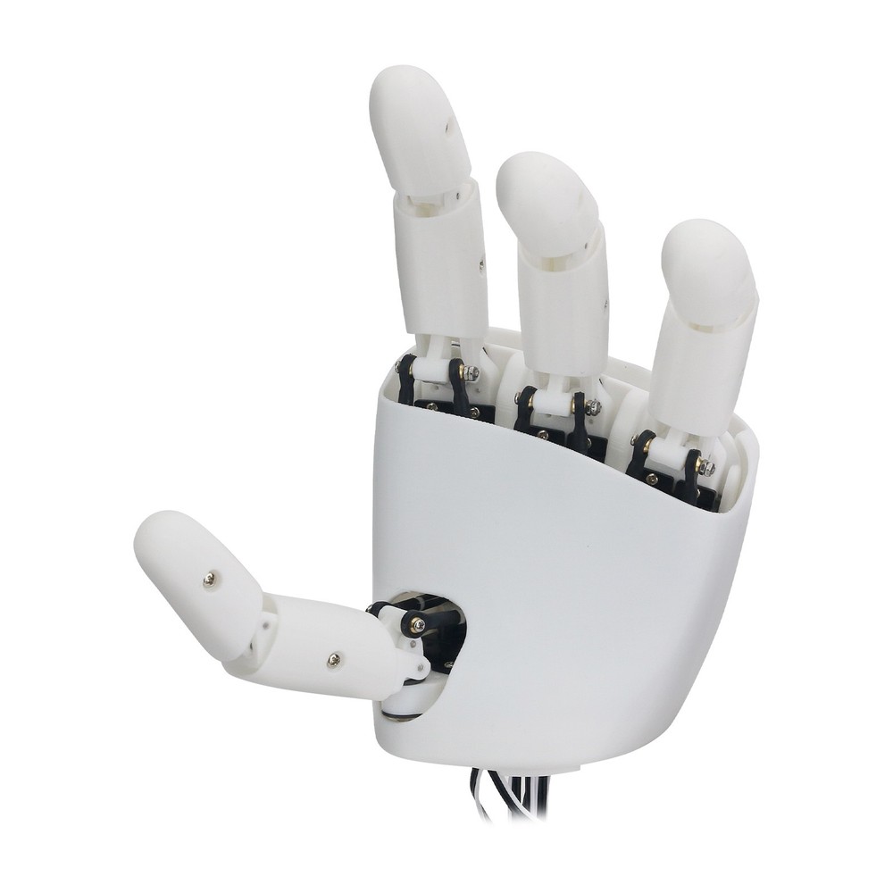 AmazingHand 8DOF 3D Printed Robotic Hand Open-Source Mechanical Hand