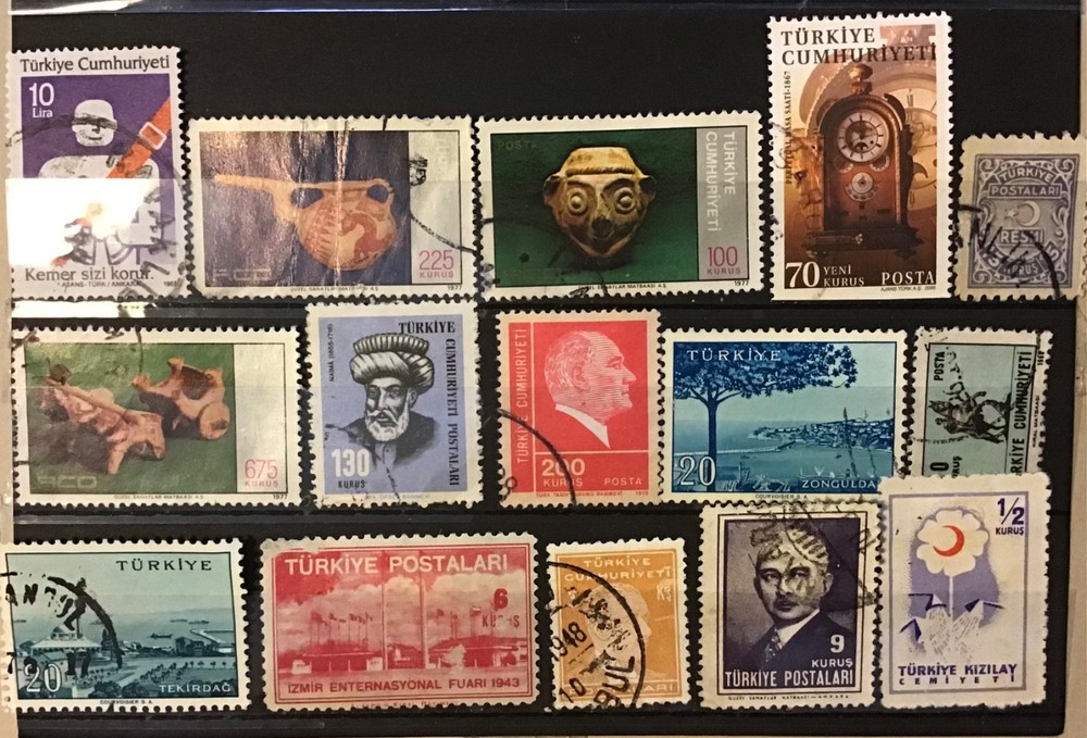 Turkey stamp selection TK
