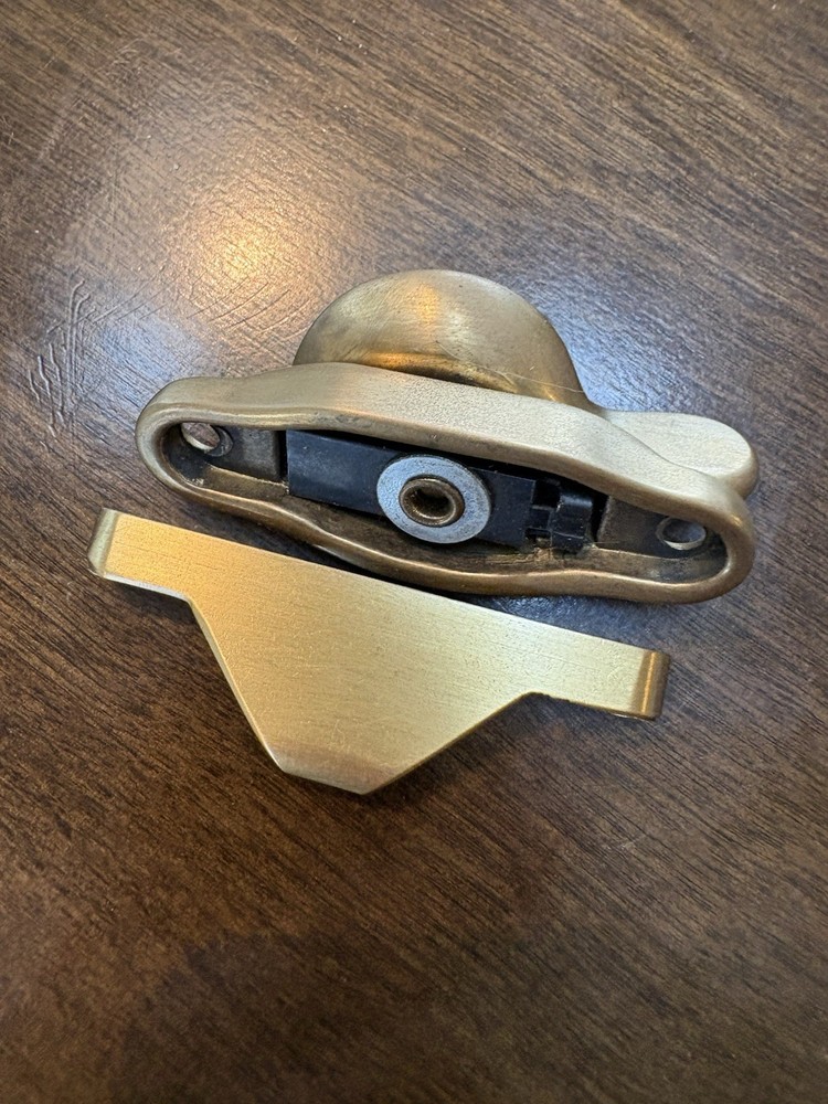 Unlacquered Brass Double Hung Window Sash Lock