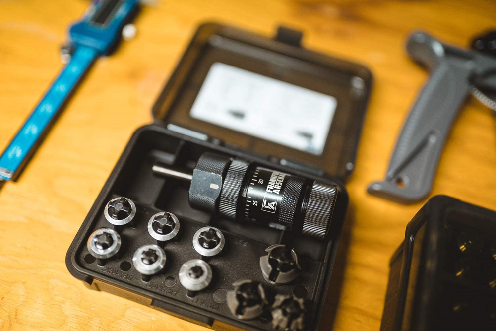 Frankford Arsenal Universal Precision Case Trimmer with HSS Construction, Drill