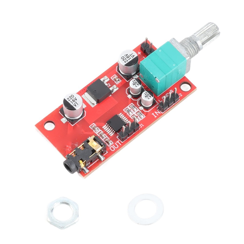 Headphone Amplifier Module 3.5mm Interface Earphone Preamplifier Board DC 3‑12V