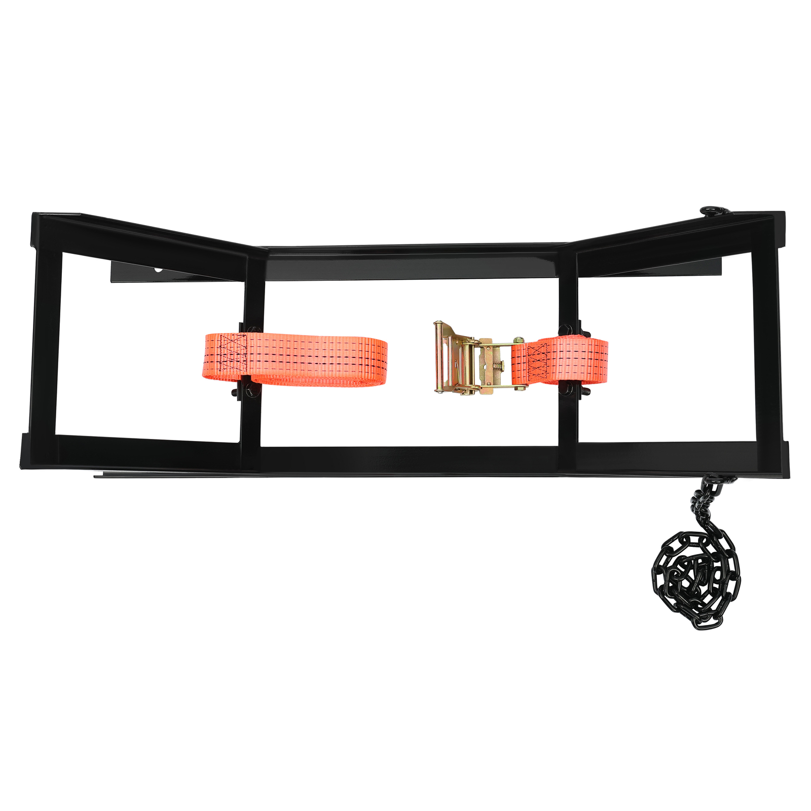 Powder Coated Semi Truck Tire Rack Spare Tire Carrier Mount Holder W/Hardware
