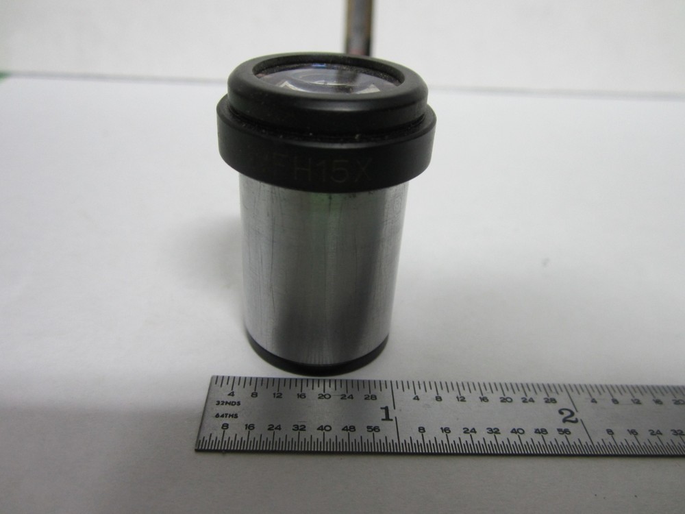MICROSCOPE PART EYEPIECE UNITRON WFH15X  AS IS OPTICS BIN#R3-41