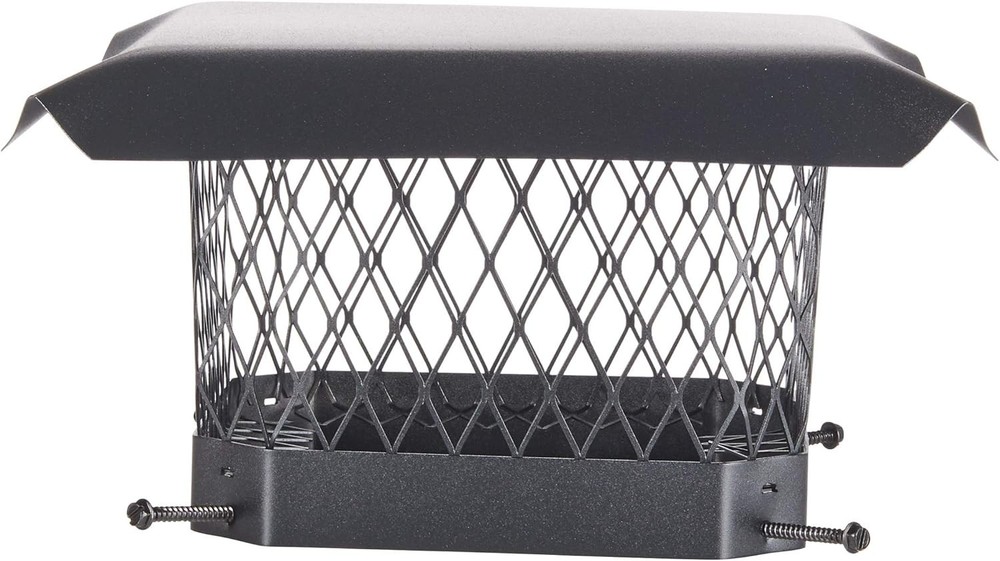 9x9 Chimney Cap, Fully Assembled, Galvanized Steel