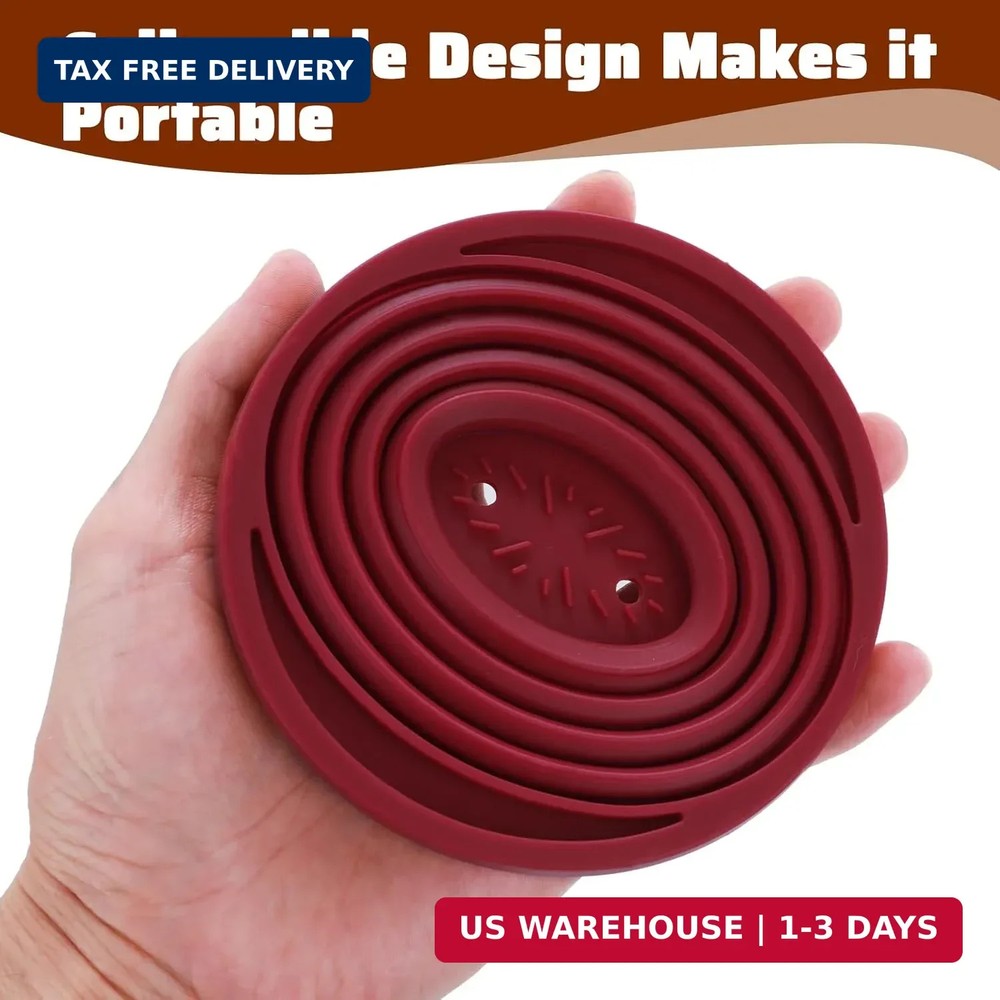 Larrel Pour Over Coffee Maker Portable Coffee Maker Foldable Reusable Pour Over