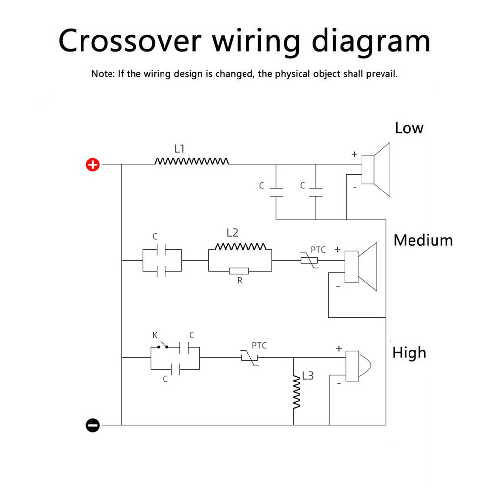 5200Hz-5500Hz Adjustable Speaker Audio CrossoverFilter 2 Way Frequency Divider