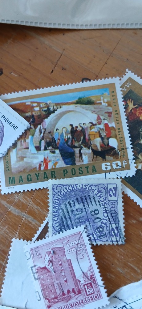 Vintage Postage stamps Bundle Post