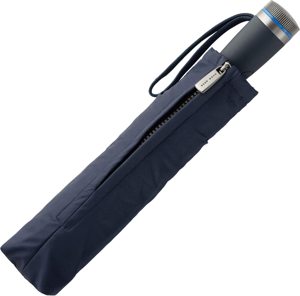 Hugo Boss Umbrella „Gear Blue | Automatic Opening and Folding Function | Men...