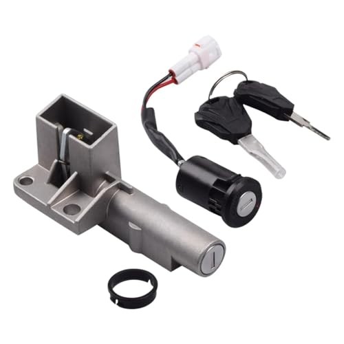 Ignition Key Switch Lock Set for Electric Dirt Bikes, Replacement for Surron