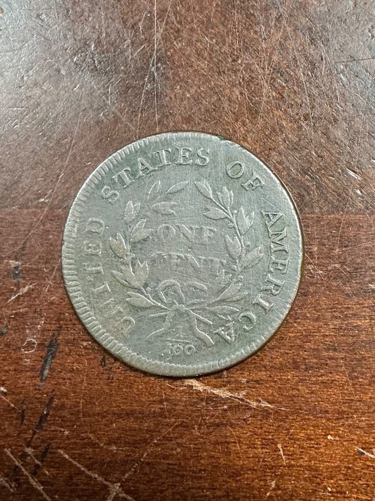1797 DRAPED BUST LARGE CENT VF++ SURFACE CORROSION