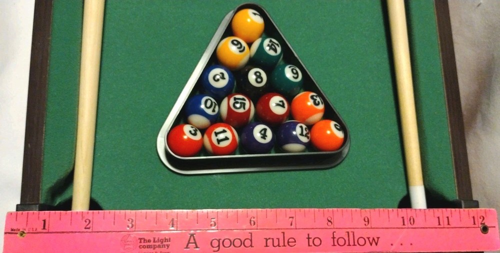 Westminster Tabletop Billiards Pool Table With Accessories B2