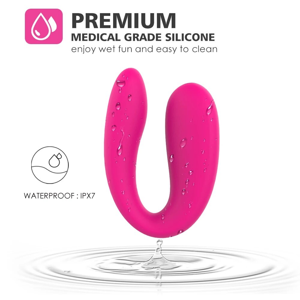 Vibrator Bullet G-Spot Dildo Anal Plug Clit Massager Powerful Sex Toy for Couple