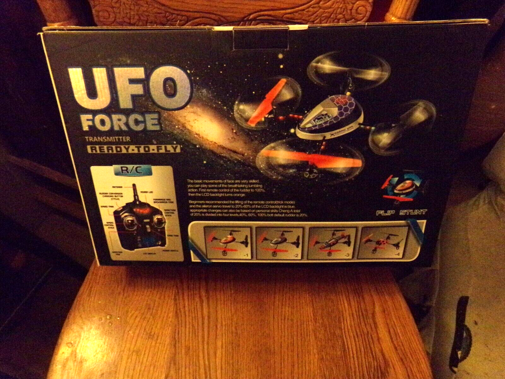 DRONE QUAD COPTER UFO FORCE 2.4 GHZ