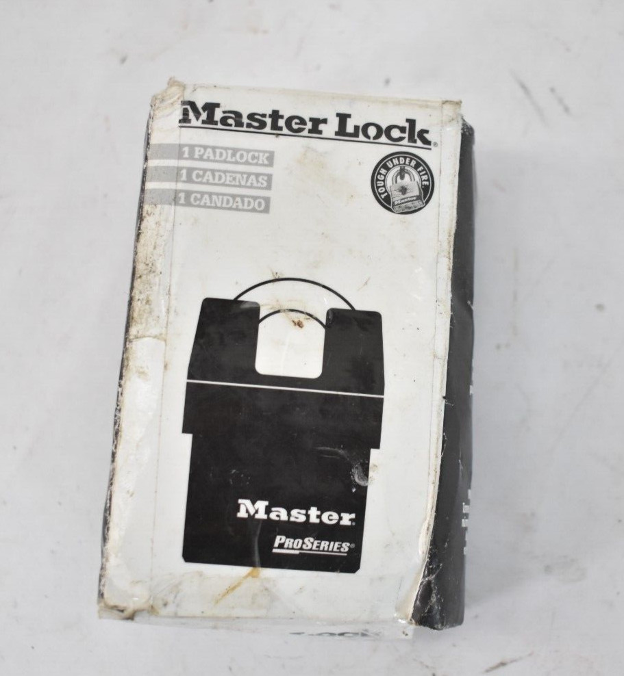 Master Lock Keyed Alike Padlock Partially Hidden Shackle 6321Ka Rectangular