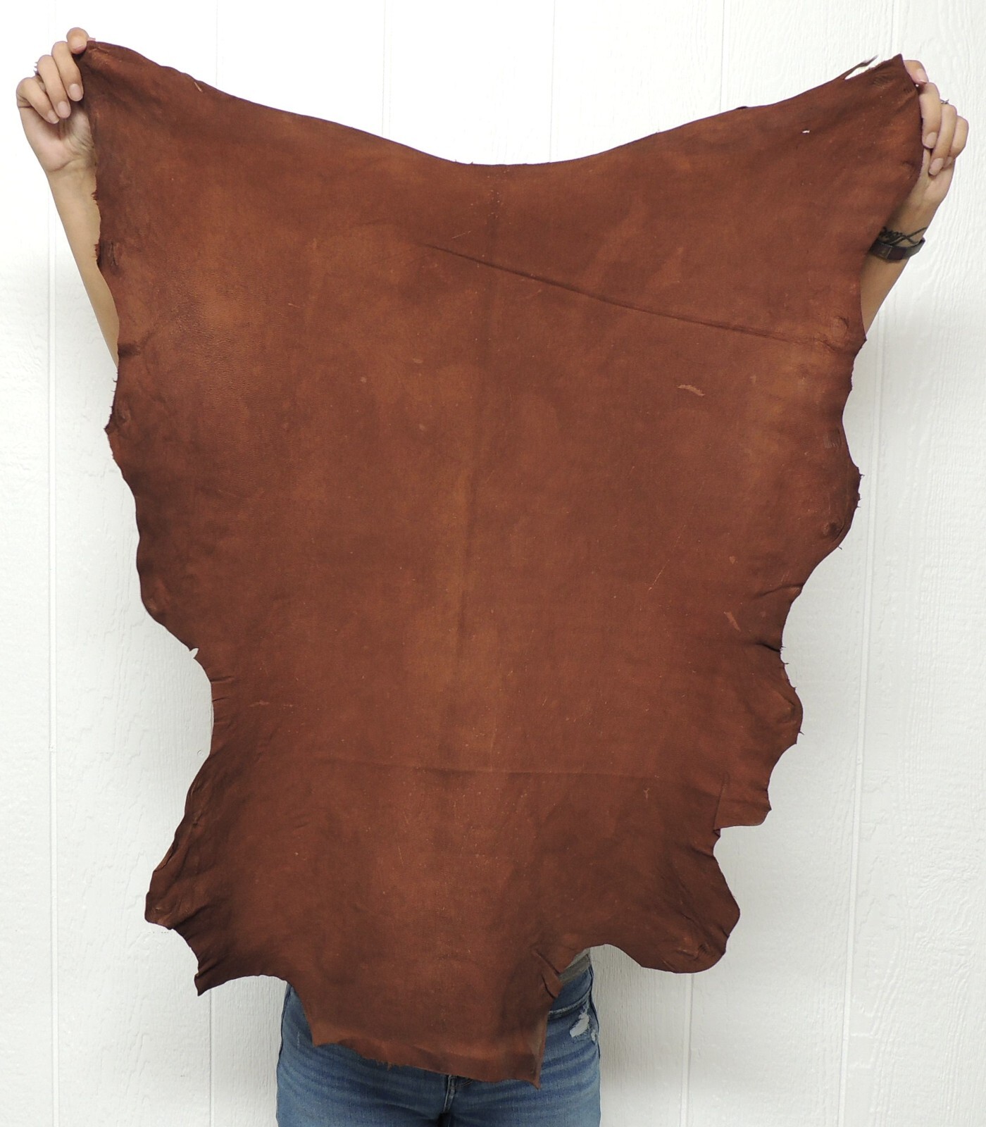 WHISKEY BUCKSKIN Leather Hide for Native Crafts Taxidermy SCA LARP Skin Pelt