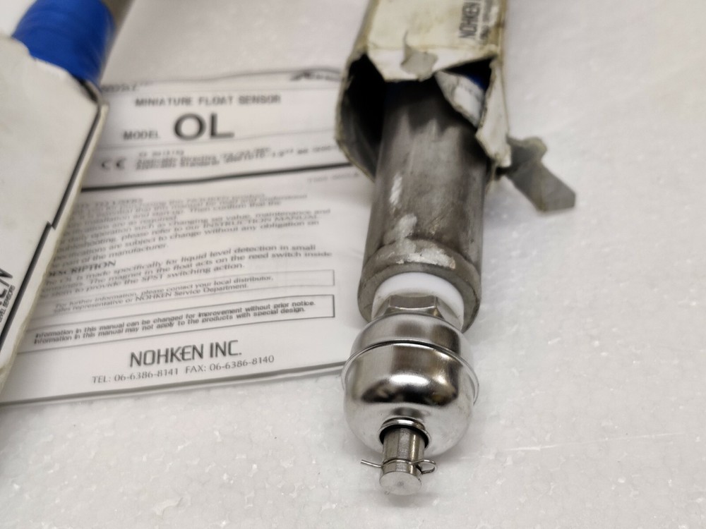 Nohken OL Miniature Float Sensor OLV-5 Liquid Level Sensor