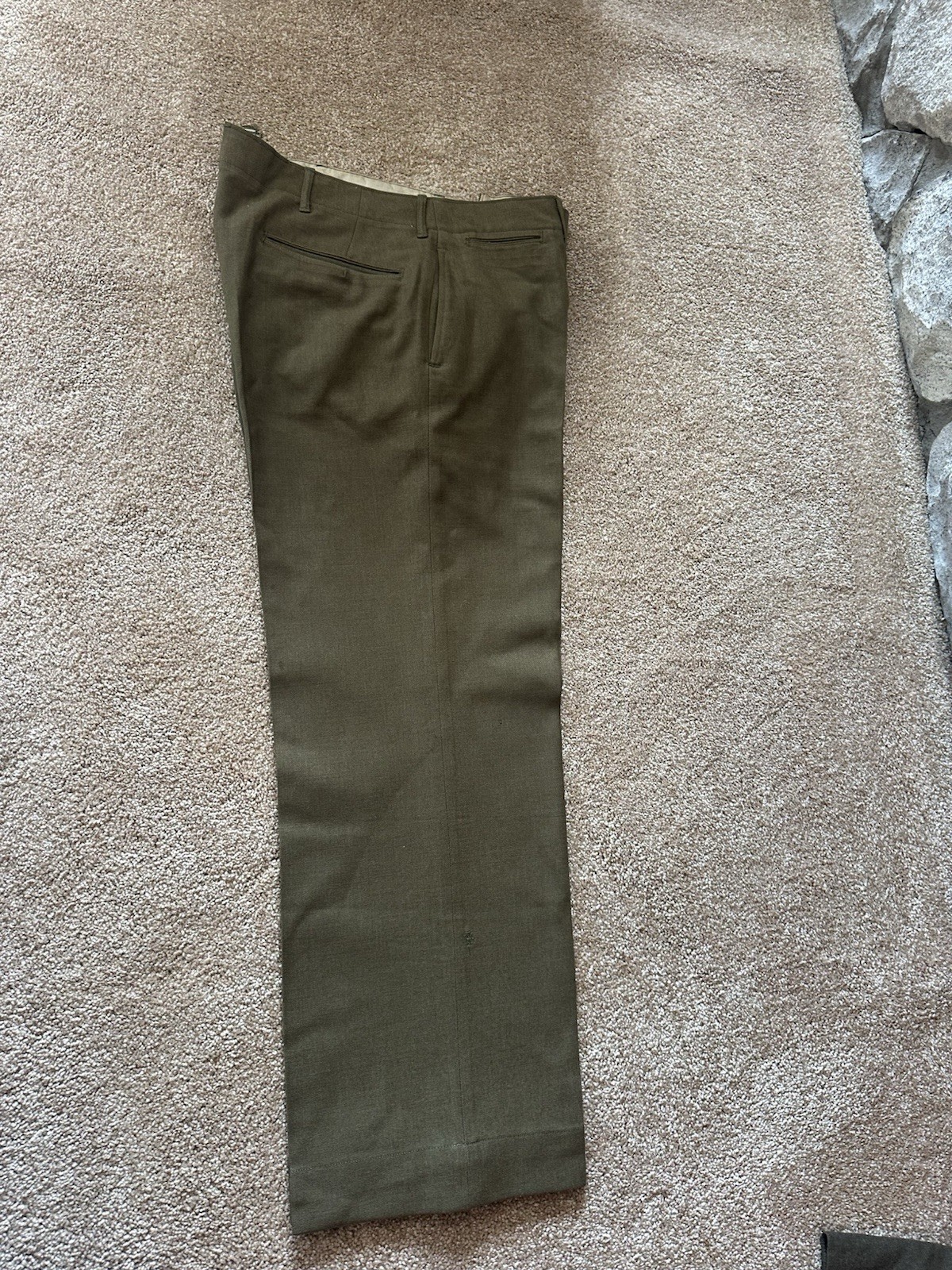 US Army World War II Model 1939 Class A Uniform Blouse, Trousers, Cap