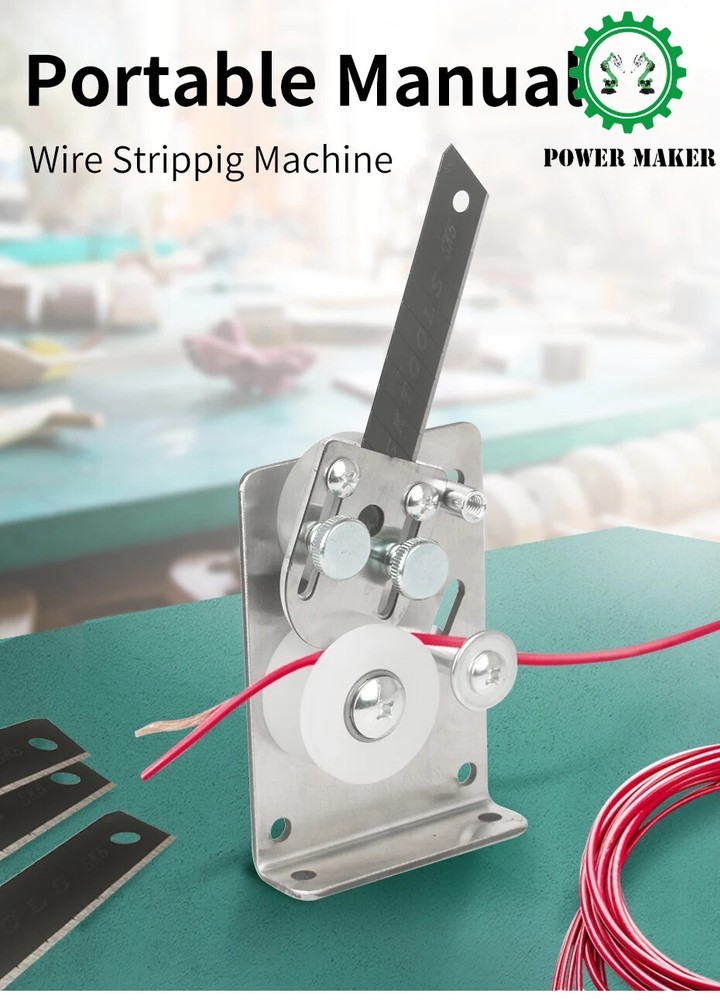 Stripper Cable Stripping Tool Small Stainless Steel Wire Stripping Machine
