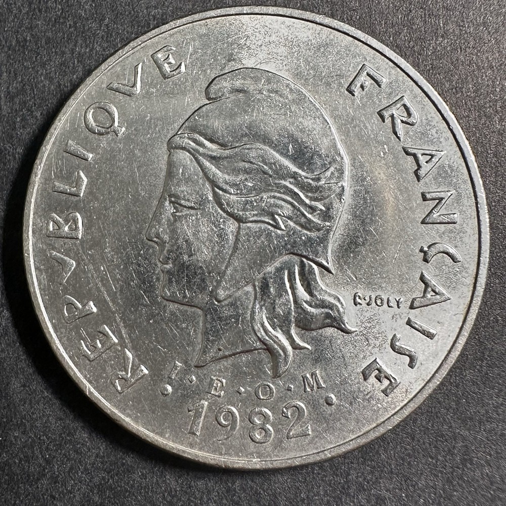 French Polynesia 1982 50 Francs KM# 13 Uncirculated
