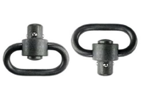 Grovtec Heavy Duty Push Button Swivels 1.25" Manganese Phosphate (2) Pack