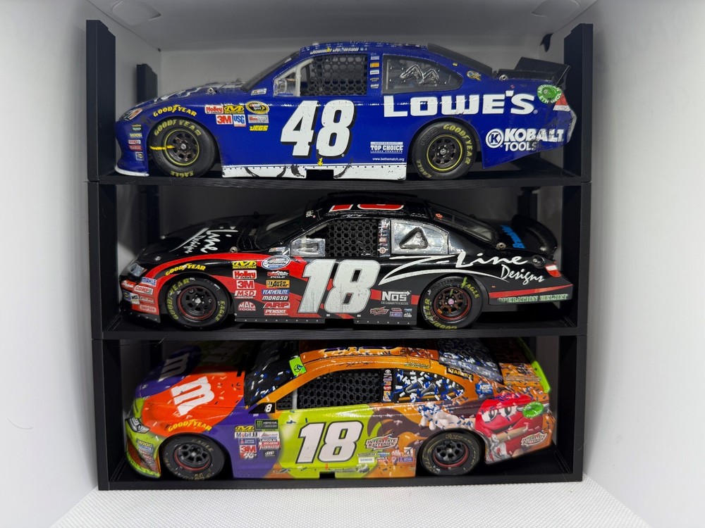 NASCAR Diecast 3D Printed Risers 1/24 scale display & Trophy Stands Stackable