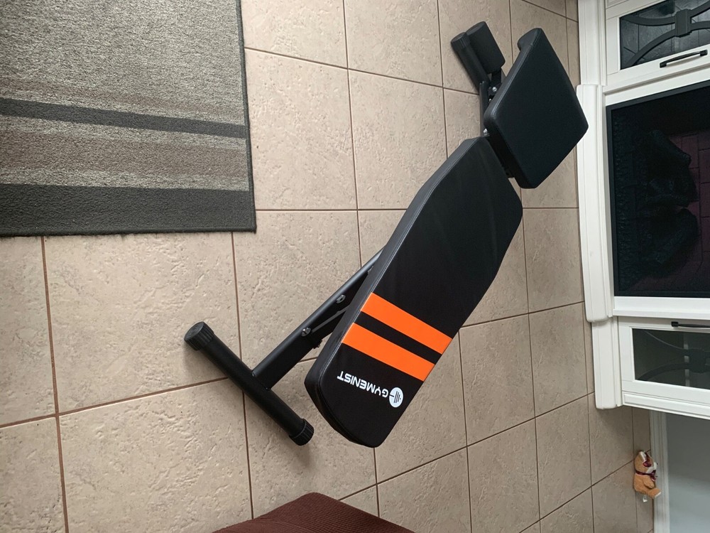squat rack with weights used