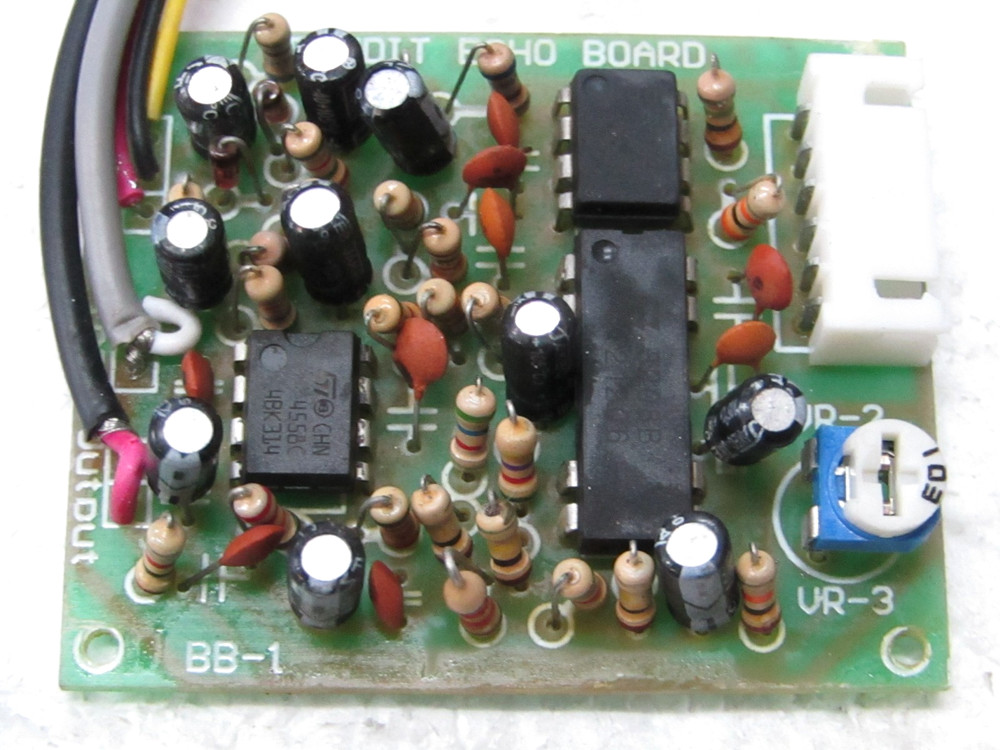 Workman BB2 Micro Sized CB Radio Dual Control Echo Board w/ Set & Forget Control
