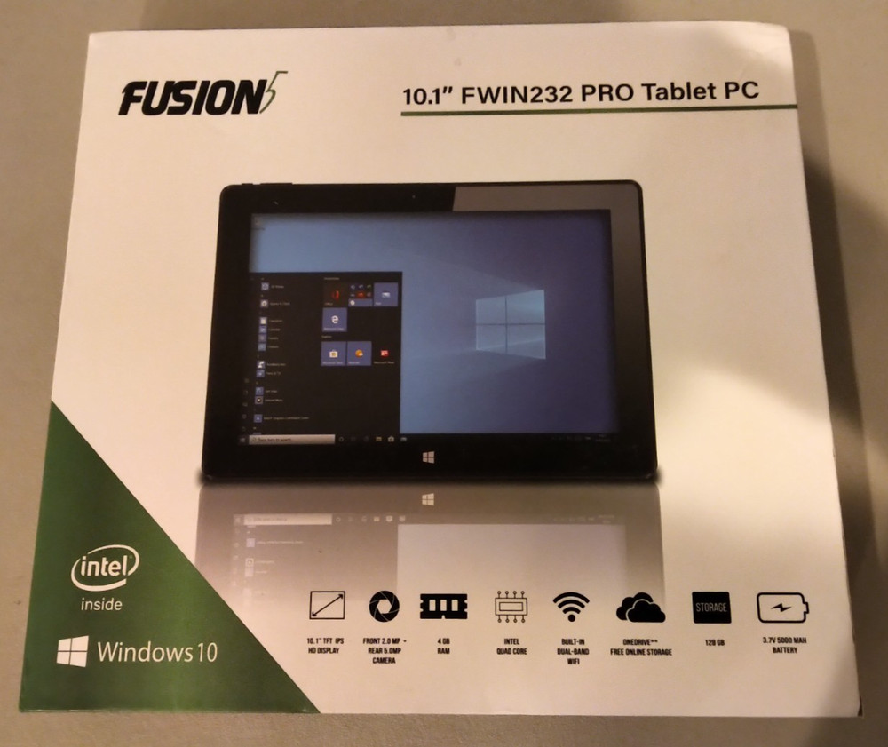Fusion5 10.1" FWIN232 PRO Tablet PC