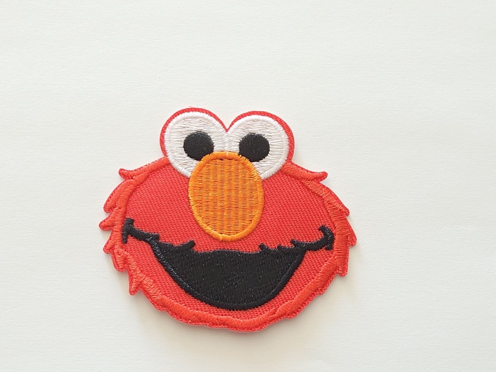 Elmo Embroidered Iron on Patch