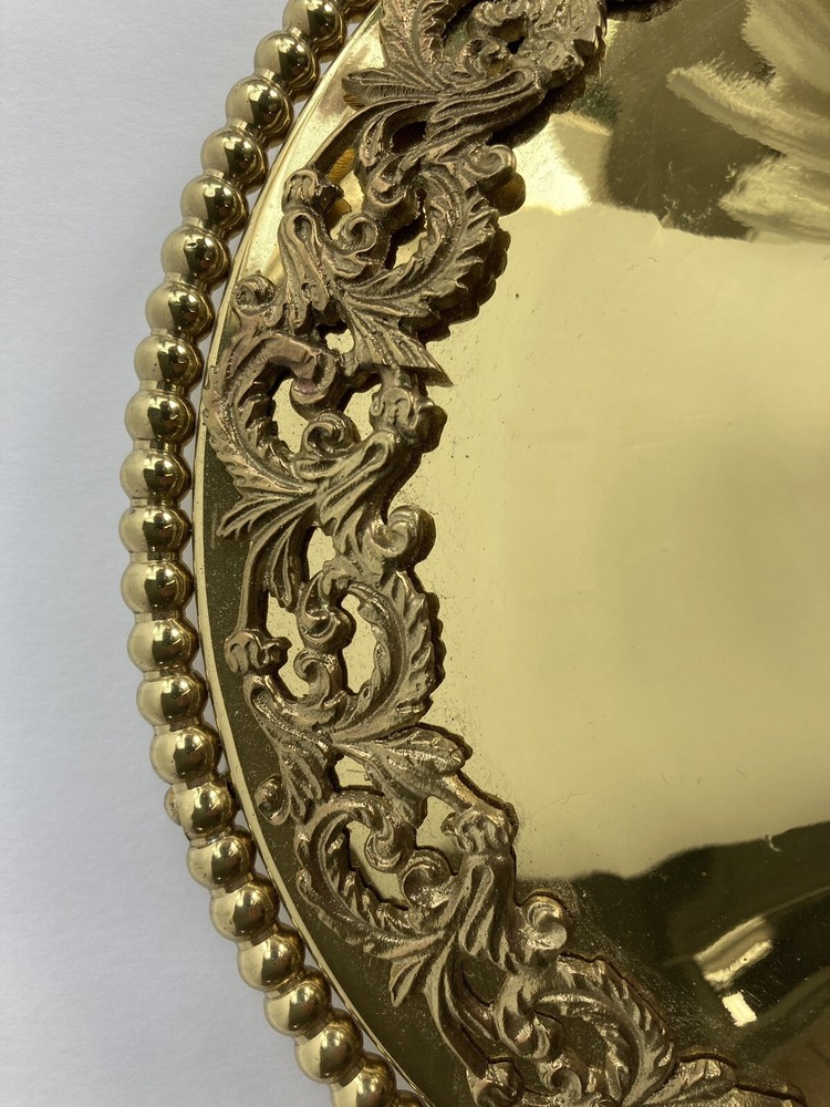 Antique Ceiling Canopy Polished Brass