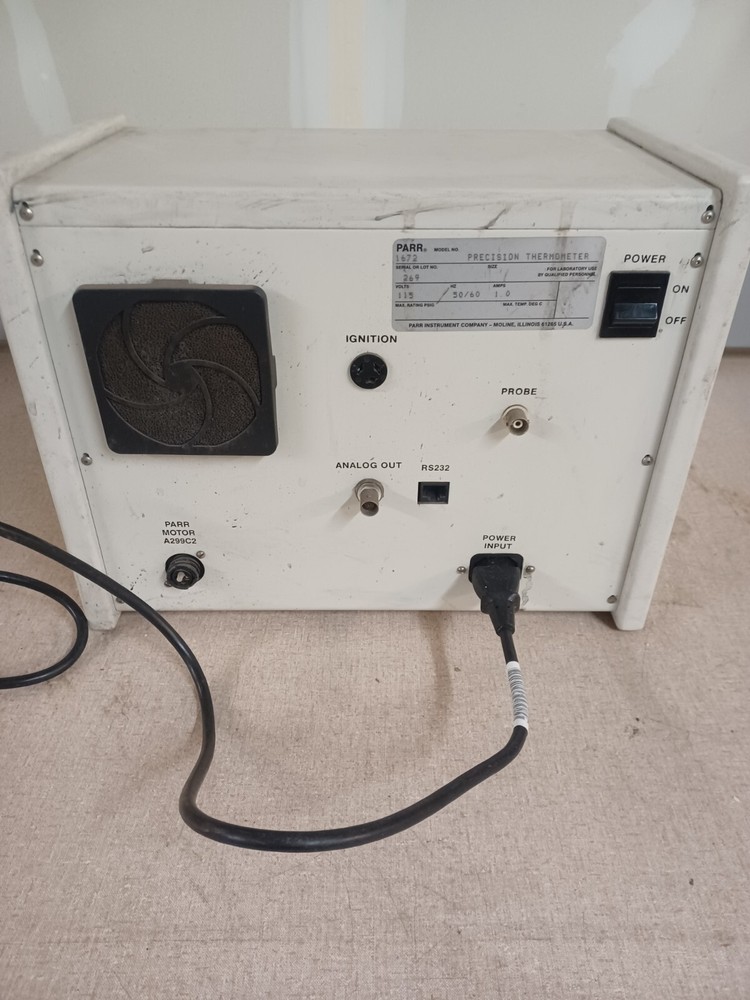 PARR 1672 PRECISION CALORIMETRIC THERMOMETER