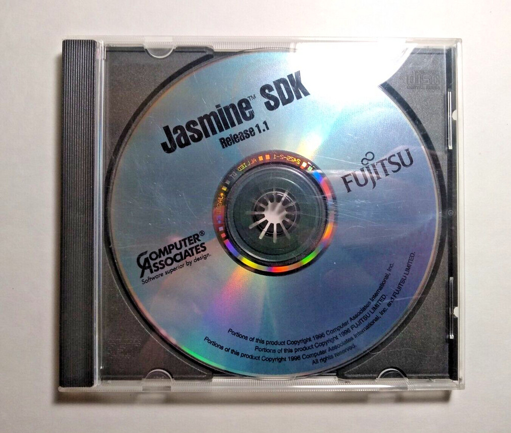 Jasmine SDK Software Release 1.1 Fujitsu Computer Associates 1996 Programming