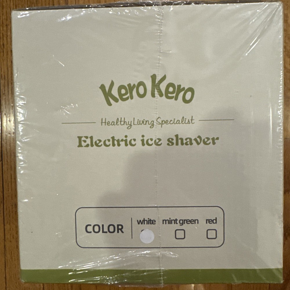 Kero Kero Shaved Ice Machine, Multi-Purpose Ice Shaver Machine with Adjustable B