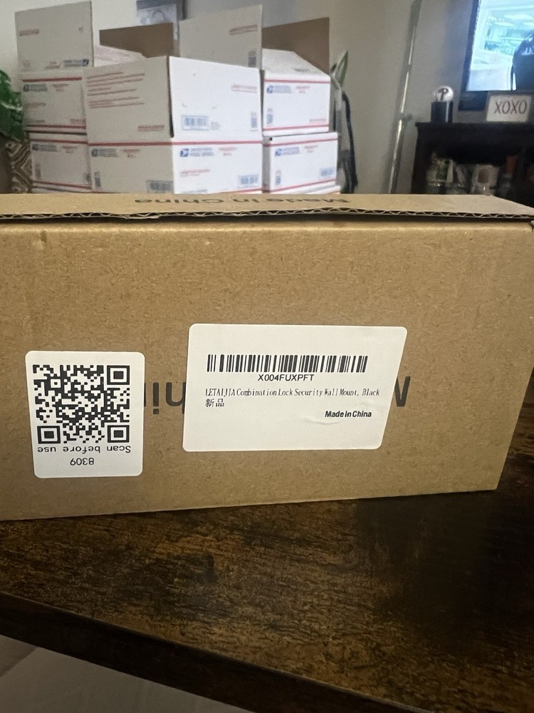 Combination Lock Security Wall Mount