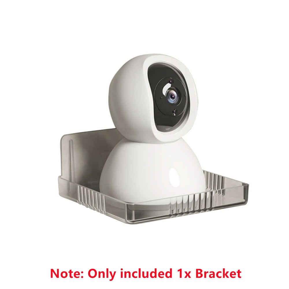 2x Storage Bracket Holder Shock-proof Router Tv Box Wall-mounted Kit Universal