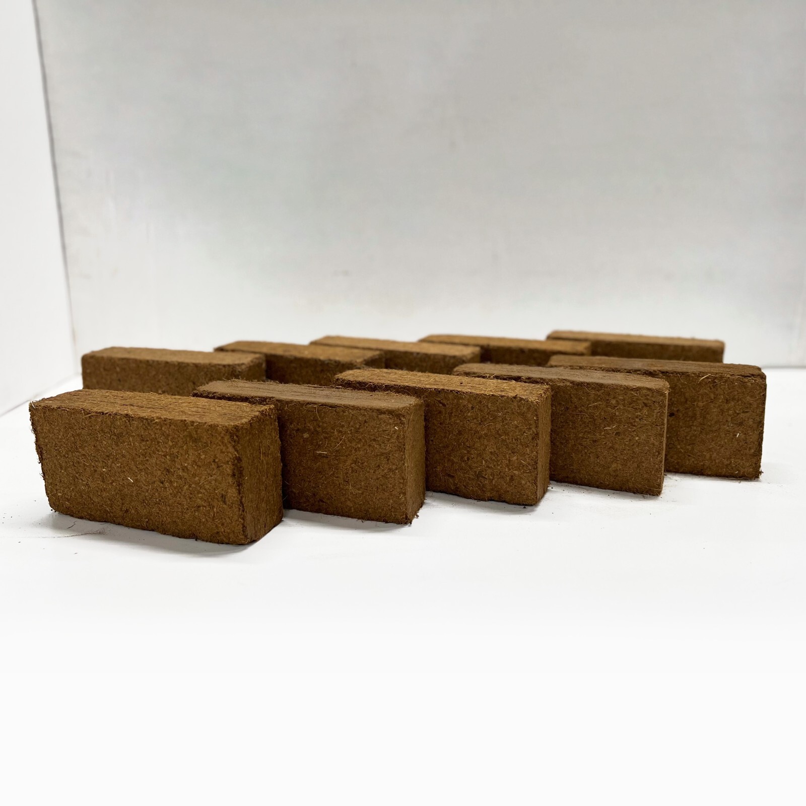 Best Coco Peat-Premium Coir Pith 10 Brick Pack,650g/1.4 Lbs,Lowest EC & Ph Value
