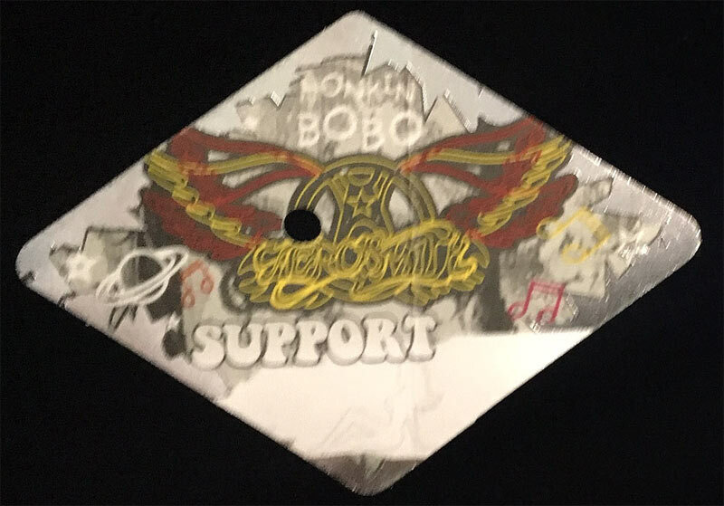 Aerosmith Honkin on Bobo Tour 2003 Original Support Backstage Pass Rare Unused