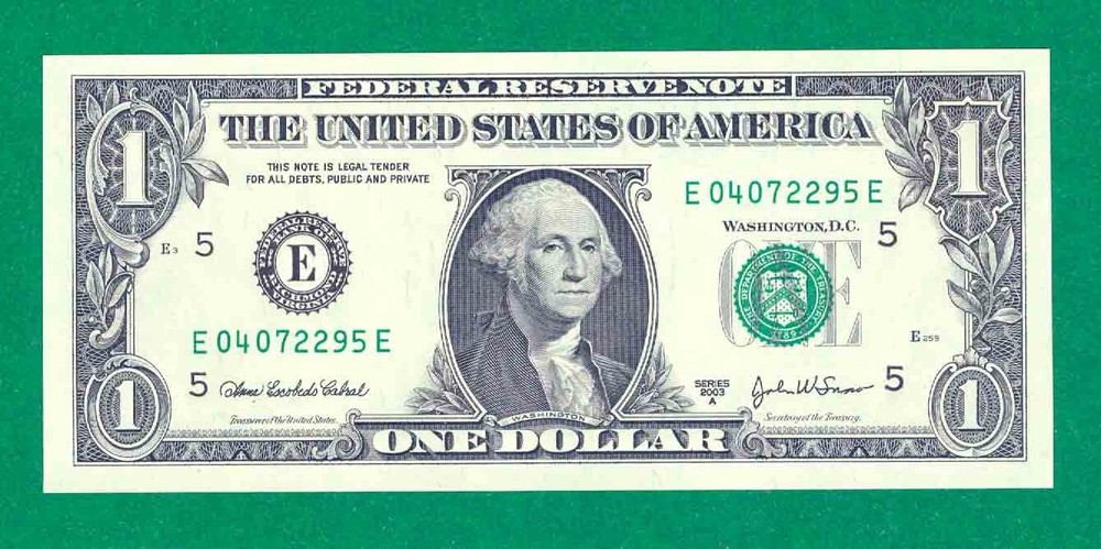 $1 2003-A 1 E/E BLOCK (w) RICHMOND CU. P-1.