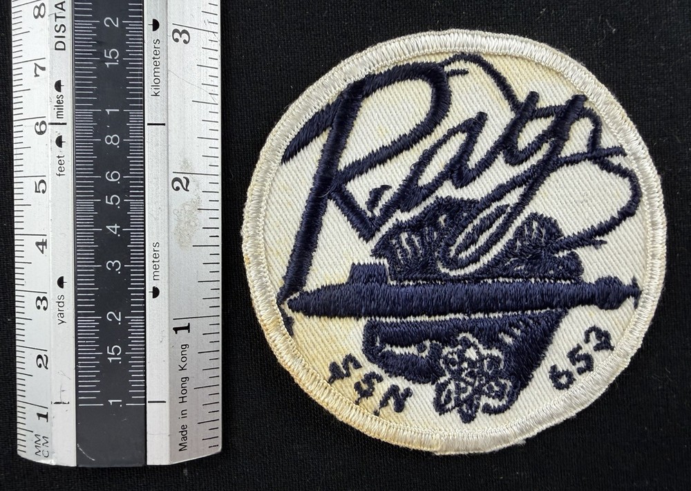 USN Submarine Patch - USS Ray - SSN 653