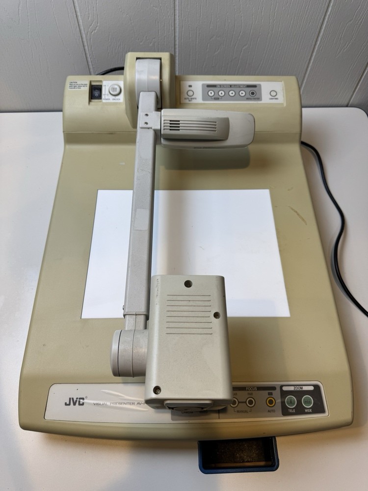 JVC AV-P720U Visual Presenter - Audio Video Document Camera - Tested, Works!