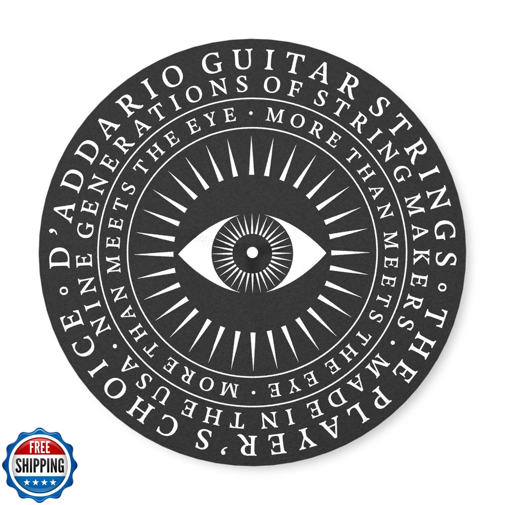 D'Addario All Seeing Eye Record Mat