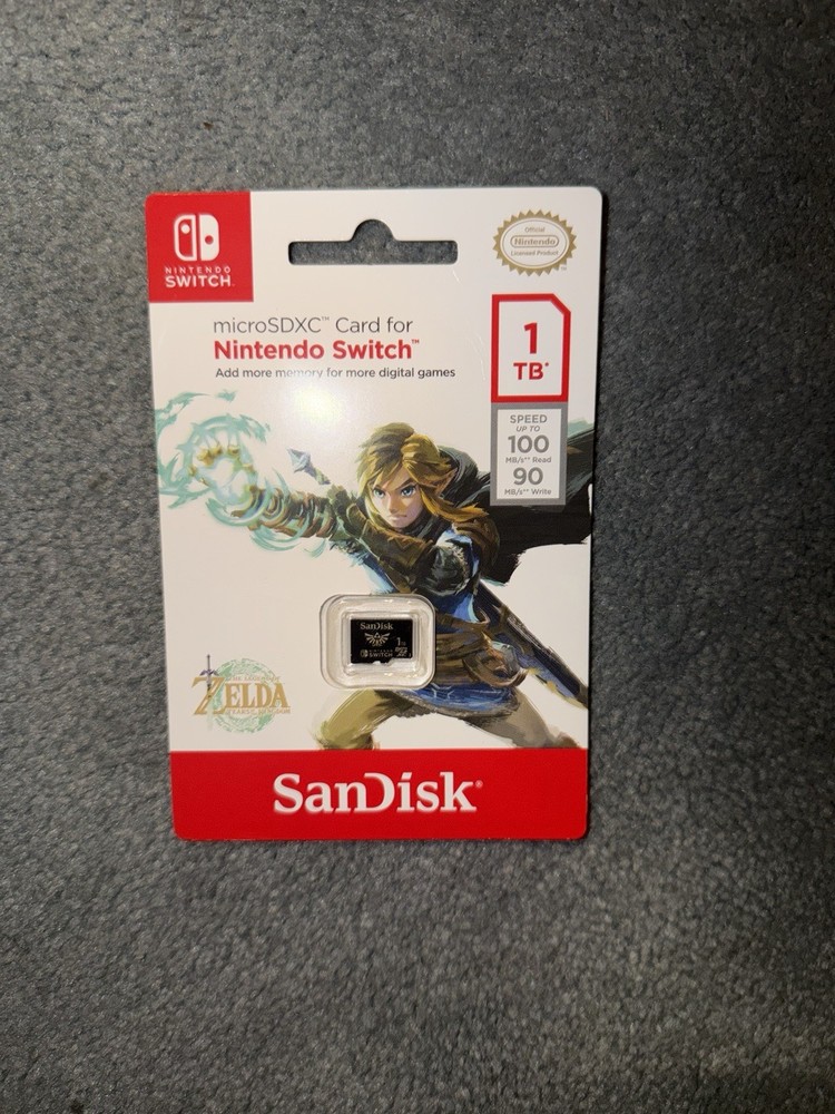 Sandisk Micro SD 1TB Memory Card Zelda - Nintendo Switch