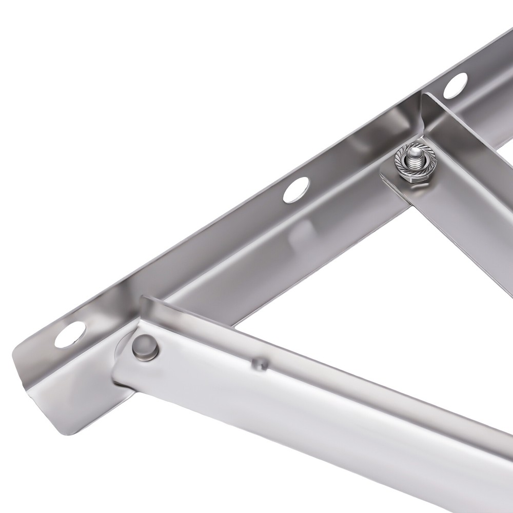 1-Pair Outdoor Wall Mounting Bracket for Mini Split Air Conditioner 280kg Load